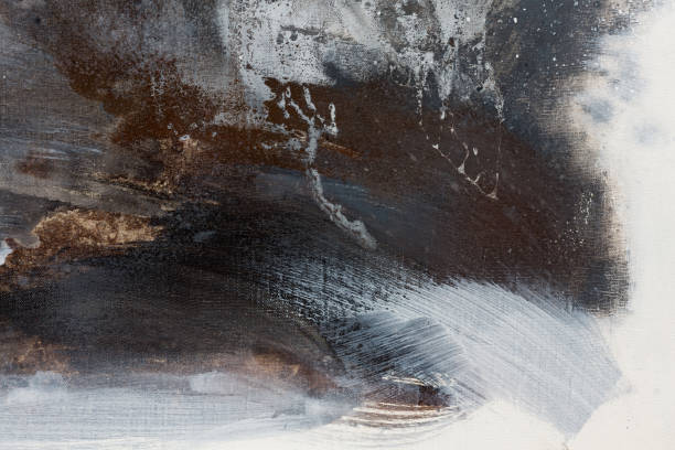 istock Abstract painting for your perfect classic design. 1319763475