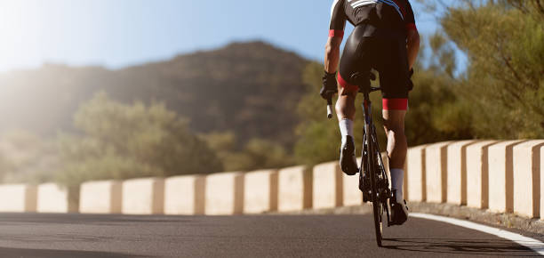 istock Road bike cyclist man cycling 1319764561
