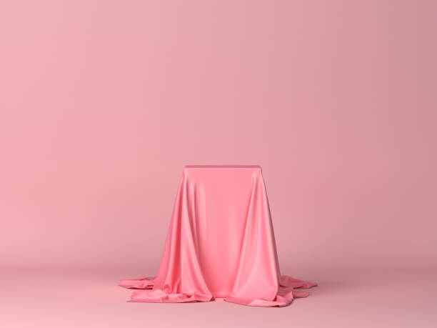 istock Cube covered with piece of cloth 1319765927