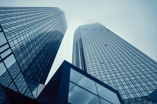istock Office buildings in Frankfurt 1319772958