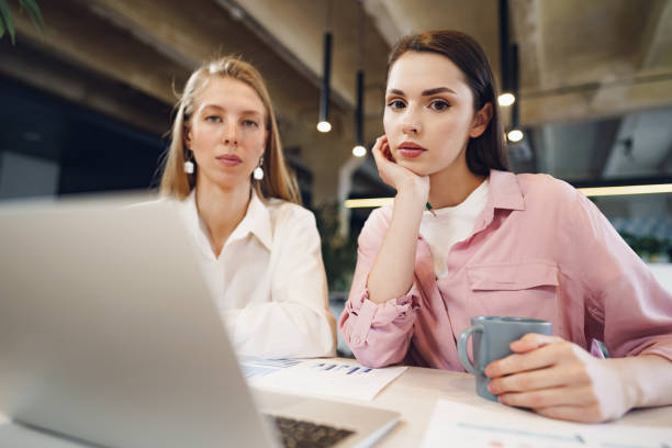 istock Two women entrepreneurs working together in office 1319774508