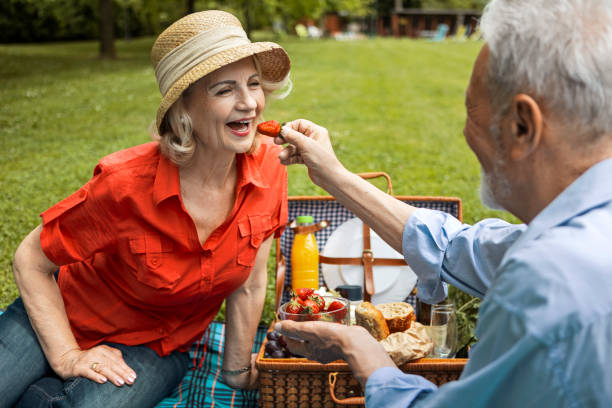 istock Strawberry on picnic 1319775179