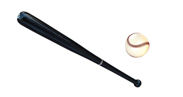 baseball isolated background - catching horizontal nobody baseballs imagens e fotografias de stock