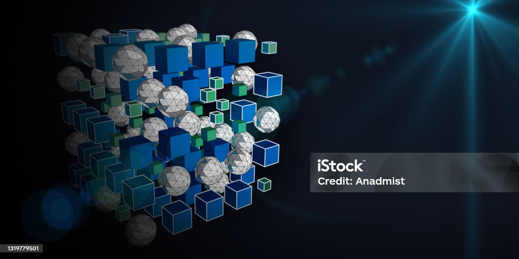 Algorithm Virtualizations Image Abstract Visualization Analyze Algorithm Cubes And Spheres Quantum ...