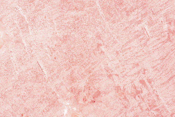 istock Pink color on concrete with grunge texture background 1319780021
