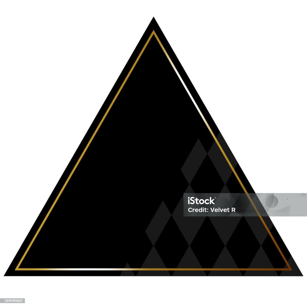 Traiangle Frame Triangle Frame Stock Illustration - Download Image Now - Backgrounds ...