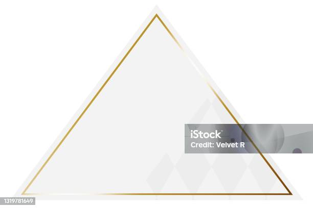 Traiangle Frame Triangle Frame Stock Illustration - Download Image Now - Backgrounds ...