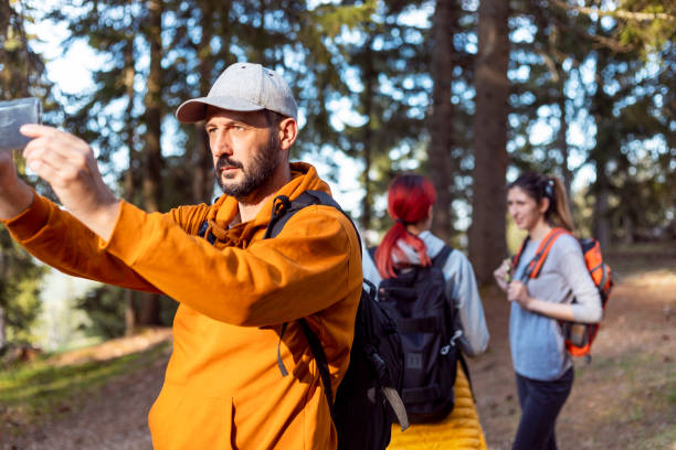istock Family hiking 1319781857