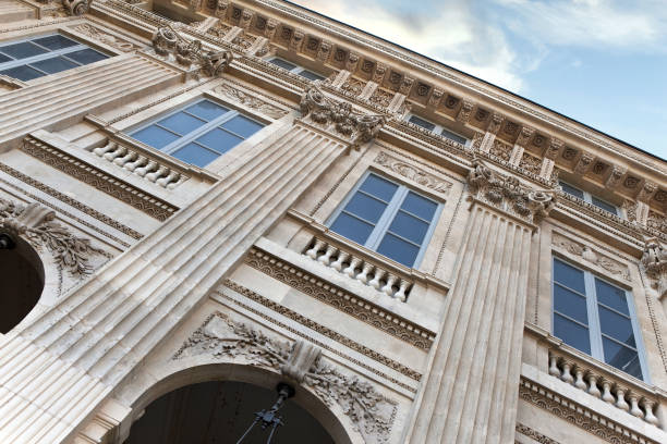 istock Stylish French stoned architecture 1319785162