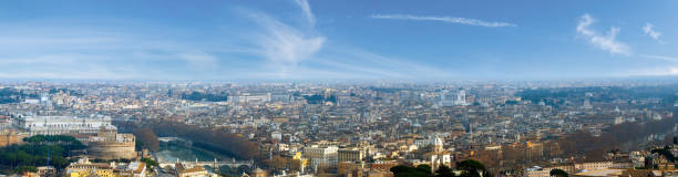 istock Rome city top panorama, Italy. 1319794851