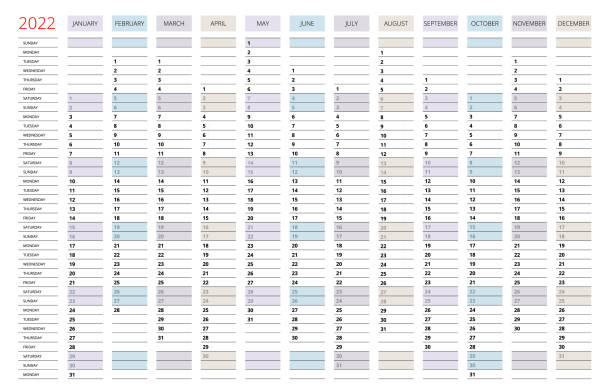 istock Calendar Planner for 2022. Calendar template for 2022. Stationery Design Print Template with Place for Photo, Your Logo and Text. Corporate and business vertical calendar. 1319798190