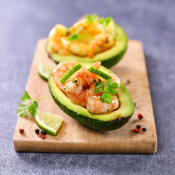 istock avocado salad with shrimp and herbs 1319800427