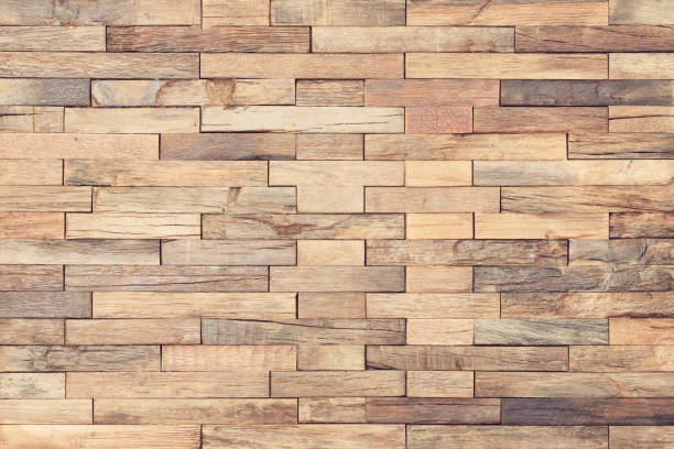 istock vintage wood texture as background. wood wall panel for design 1319802184