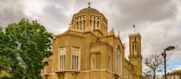 istock Orthodox Church Exterior, Athens, Greece 1319804828