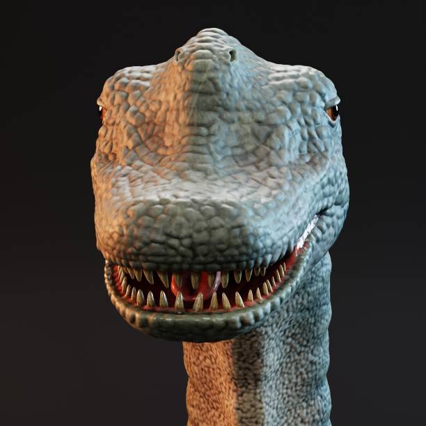 istock Realistic 3D Render of Brachiosaurus Dinosaur 1319805045