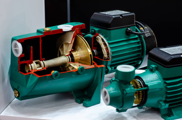 istock Self priming centrifugal pump cutaway 1319809096