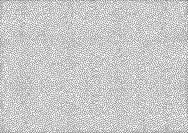 Vector illustration of Polka dots pattern. Pointillism background. Vector illustration.