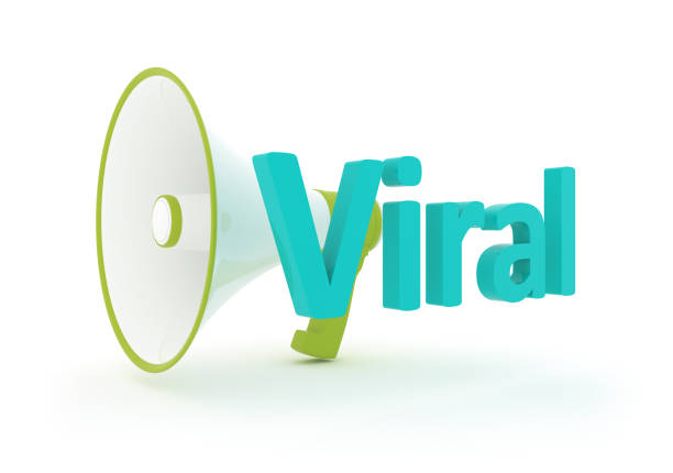 istock white megaphone with viral concept 1319813314