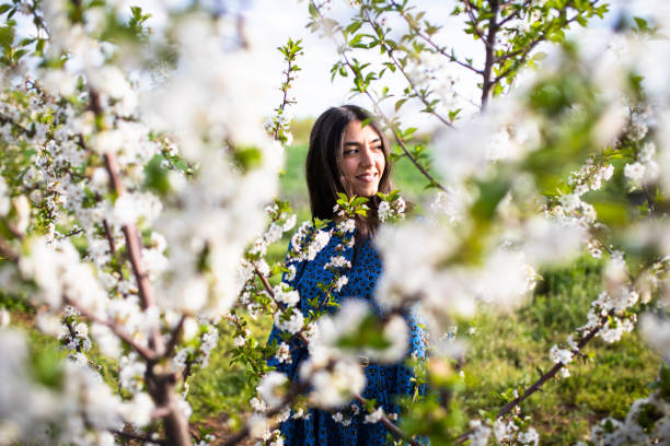 istock A young woman enjoying spring 1319817959