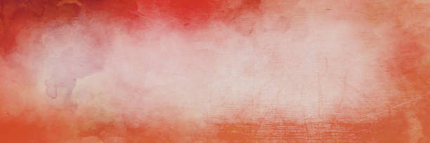 Old orange and red background. White color image with orange and red borders, distressed orange and red fall or autumn colors with watercolor grunge texture and faded vintage condition, Autumn or fall color background with orange and red borders. Old metal vintage texture grunge pattern. White center on warm orange red background colors for thanksgiving or fall holidays and designs. burnt orange paint stock pictures, royalty-free photos & images