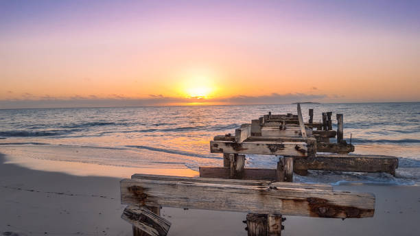 istock Jurien Bay Old Jetty Sunset 1319823851