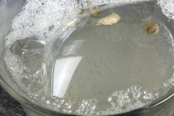 istock Big Lemonade Bubble on Surface of Glass 1319827782