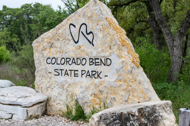 istock Colorado Bend State Park Entrance Sign 1319833368