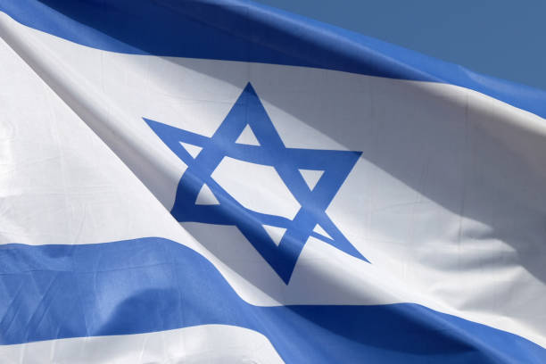 Israel flag waving Israel flag waving israeli flag photos stock pictures, royalty-free photos & images