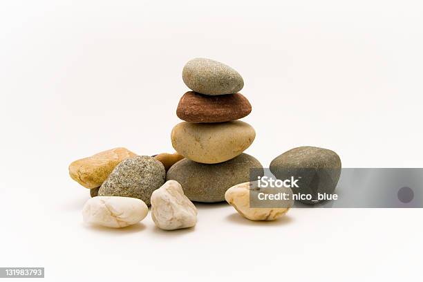 Zen Mini Rock Garden Stock Photo - Download Image Now - Balance, Cut Out, Group Of Objects