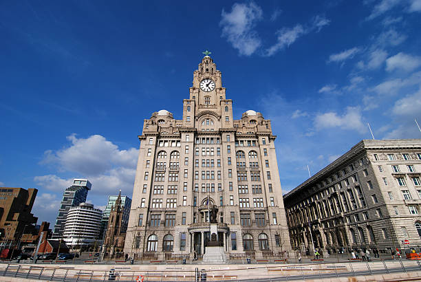 Royal Liver building in Liverpool