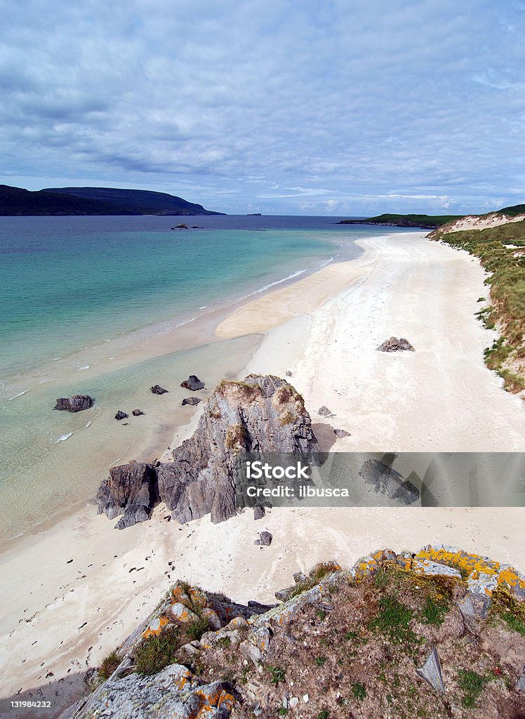Spiaggia of Durness, Scozia - Foto stock royalty-free di Cultura scozzese