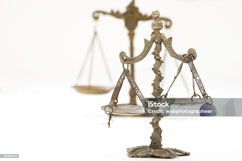 Balança da Justiça - Royalty-free Balança - Instrumento de Pesagem Foto de stock