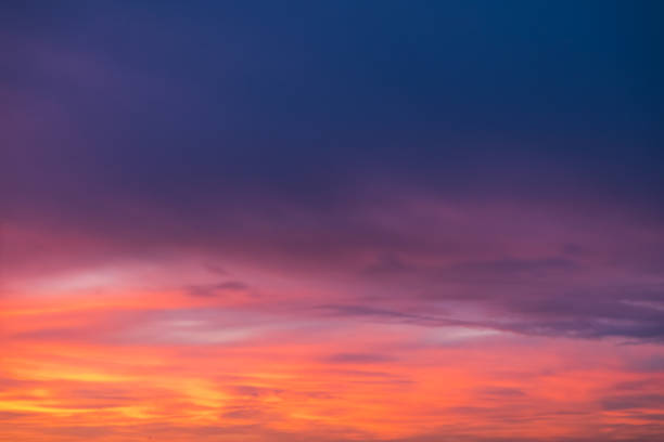 istock Beautiful colorful cloudy sunset sky background 1319851013