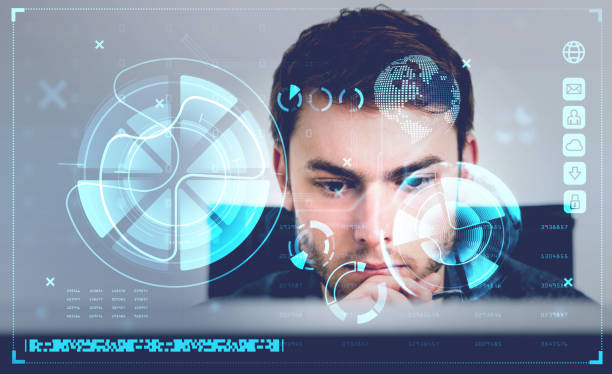 istock Serious businessman is considering the consequences of digital technology progres 1319852777