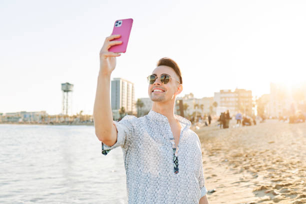 istock A man taking a selfie with his mobile phone 1319860110