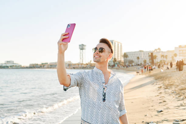 istock A man taking a selfie with his mobile phone 1319860166