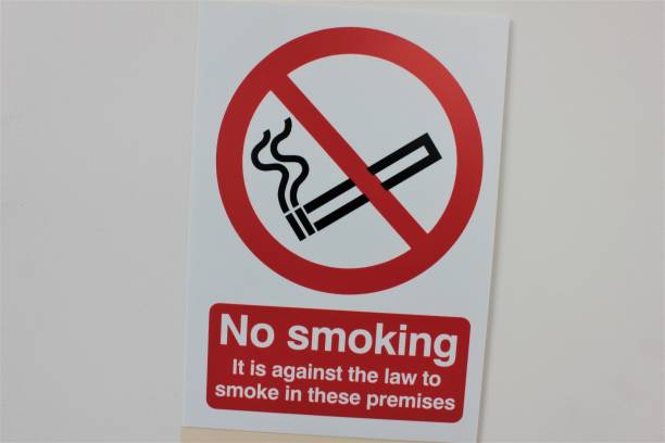 istock No Smoking Sign on a wall 1319862508