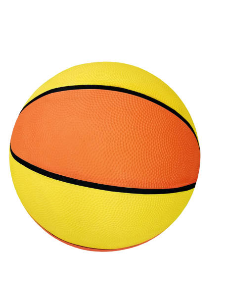 istock Basketball ball isolated on white background 1319863276