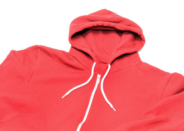 istock Red Hoodie 1319865387