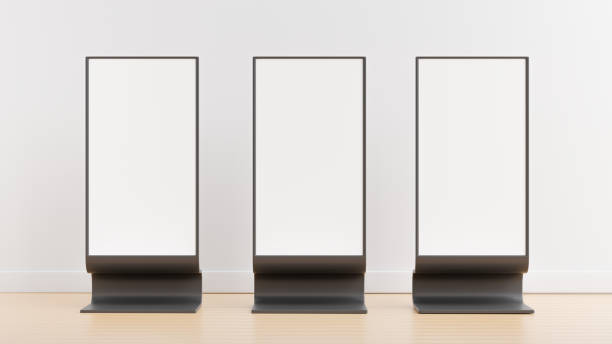 istock 3d render of billboard in museum room for your mockup 1319878744