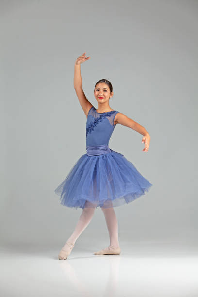 istock Dancer in her dance costumes 1319886426