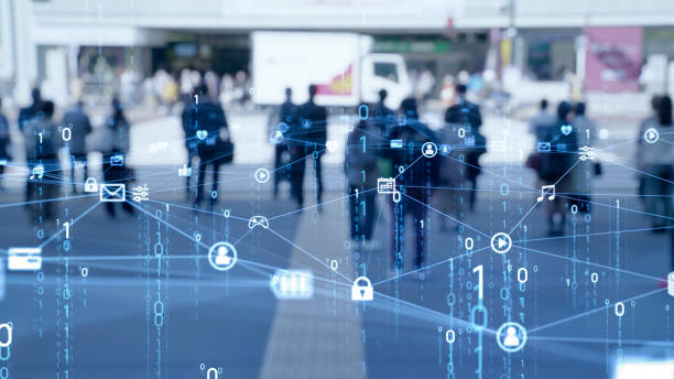 Ethical Dilemmas of Artificial Technology in Society 2 society and communication network concept connection of people telecommunication digital