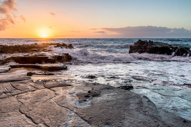 istock Sunrise at Sandy Beach Park on Oahu, Hawaii 1319900371