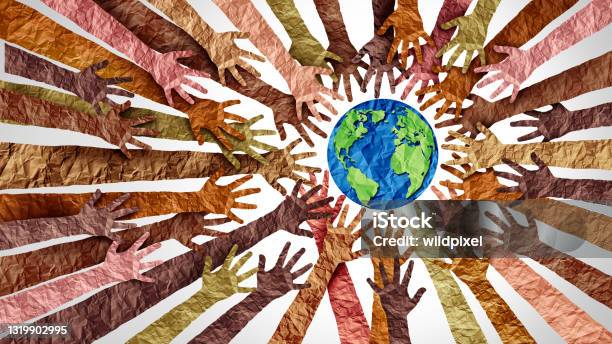 World Culture Earth Day Stock Photo - Download Image Now - Charity and Relief Work, Charitable Foundation, Justice - Concept