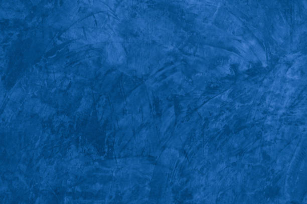 istock Old wall pattern texture cement blue dark abstract  blue color design are light with black gradient background. 1319907316