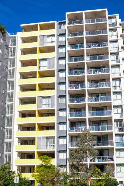istock Apartment building in inner Sydney suburb NSW Australia 1319908367