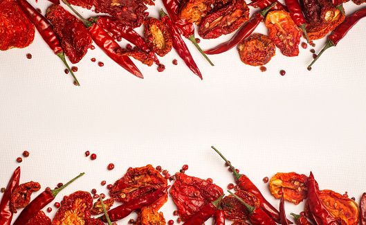 Chili and Lemon in bowl - food preparation.