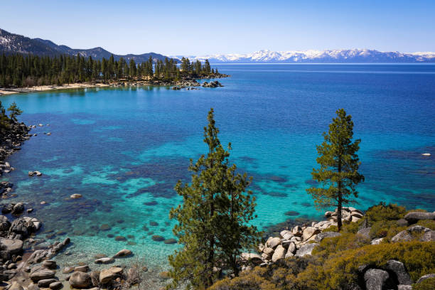lake tahoe - passion mountain range mountain national park imagens e fotografias de stock