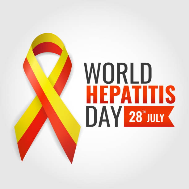 World Hepatitis Day Vector Illustration of World Hepatitis Day hepatitis stock illustrations