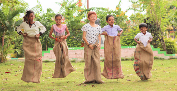High Jump Competition Between Our Village Children - Fun Jumping Game  Contest Of Kids 